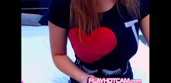  Nice And Big Goodies Under That Shirt Go PLAYHOTCAM 4 All The Action